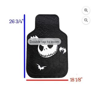 Nightmare Before Christmas Car/Truck Rubber Mats